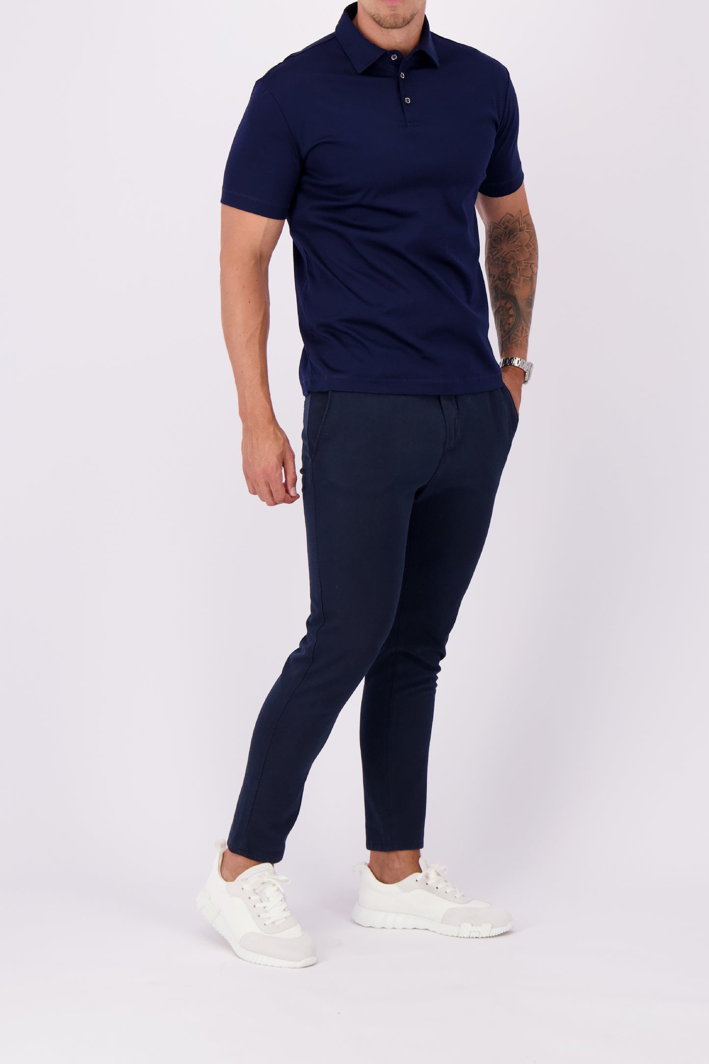 MERCERISED POLO | ROYAL BLUE