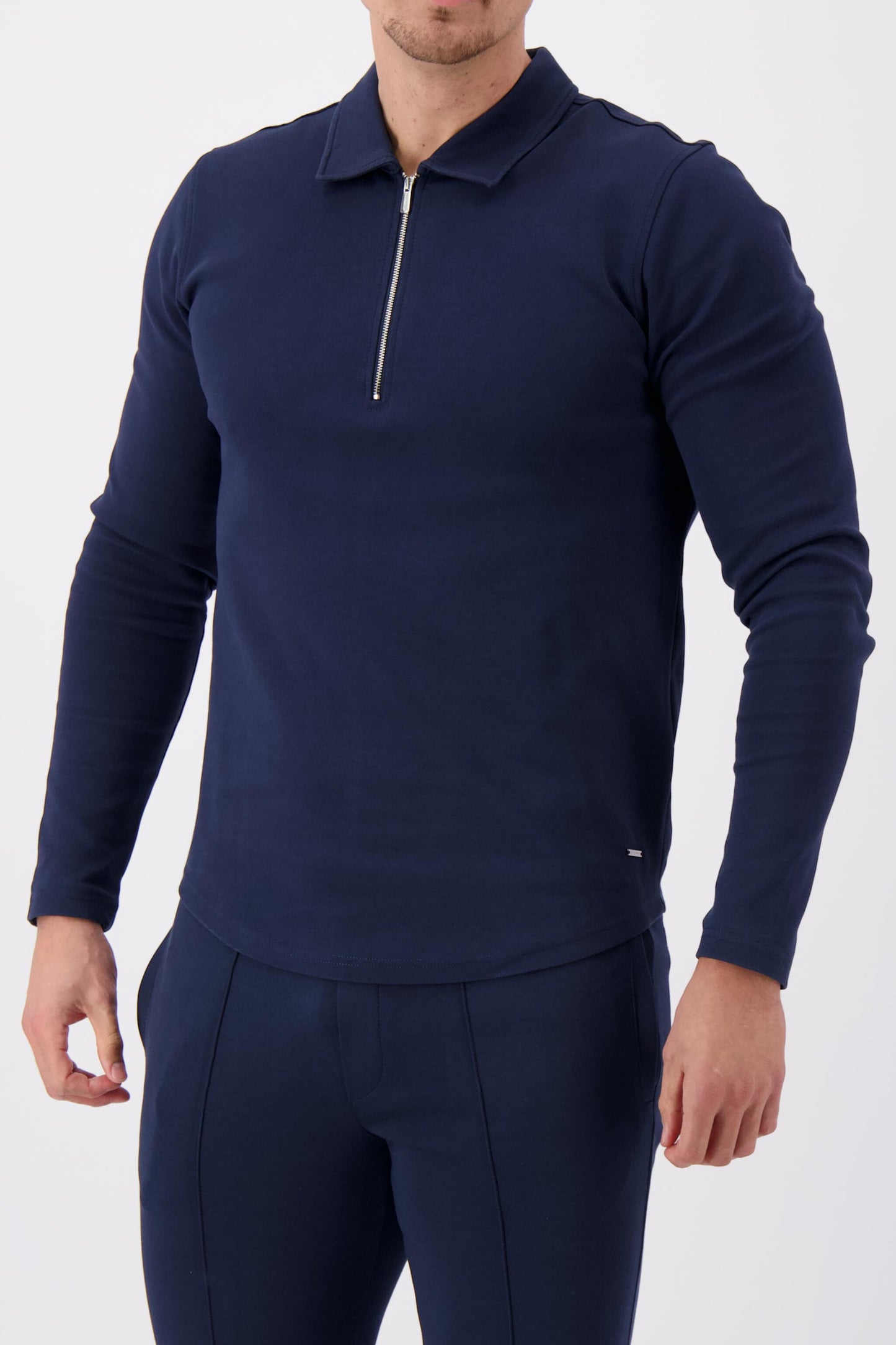 ESSENTIAL POLO LS | NAVY