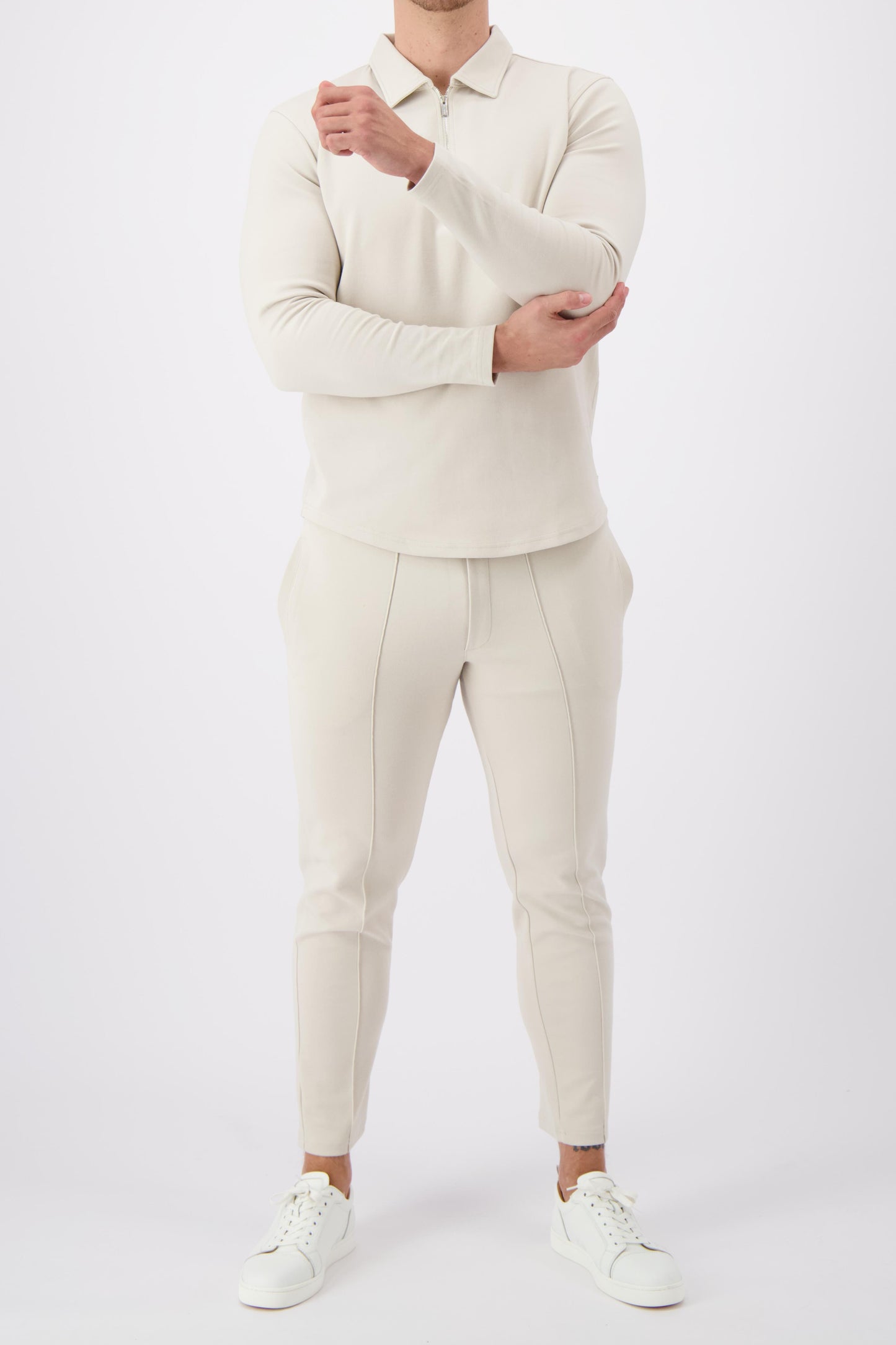 SET LONG ESSENTIAL | BEIGE