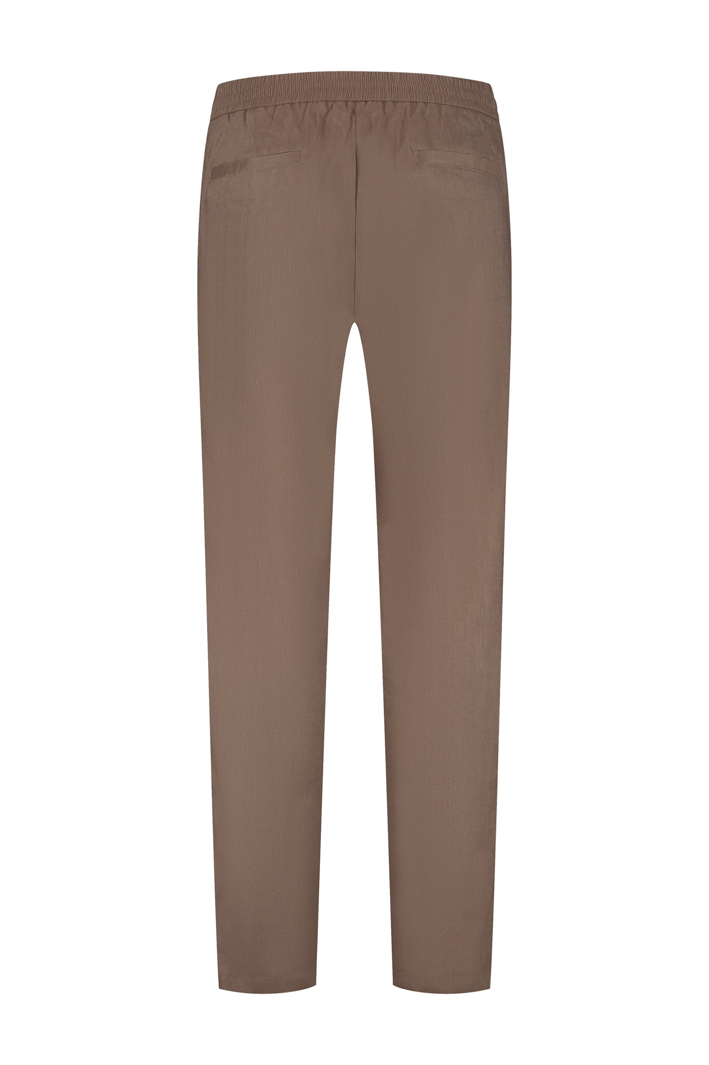 Linen broek bruin heren linnen pantalon Les Brutes