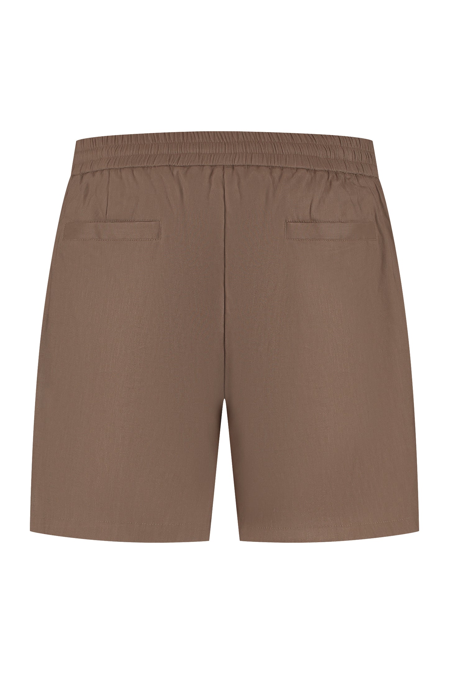 Linen shorts brown. Linnen korte broek bruin