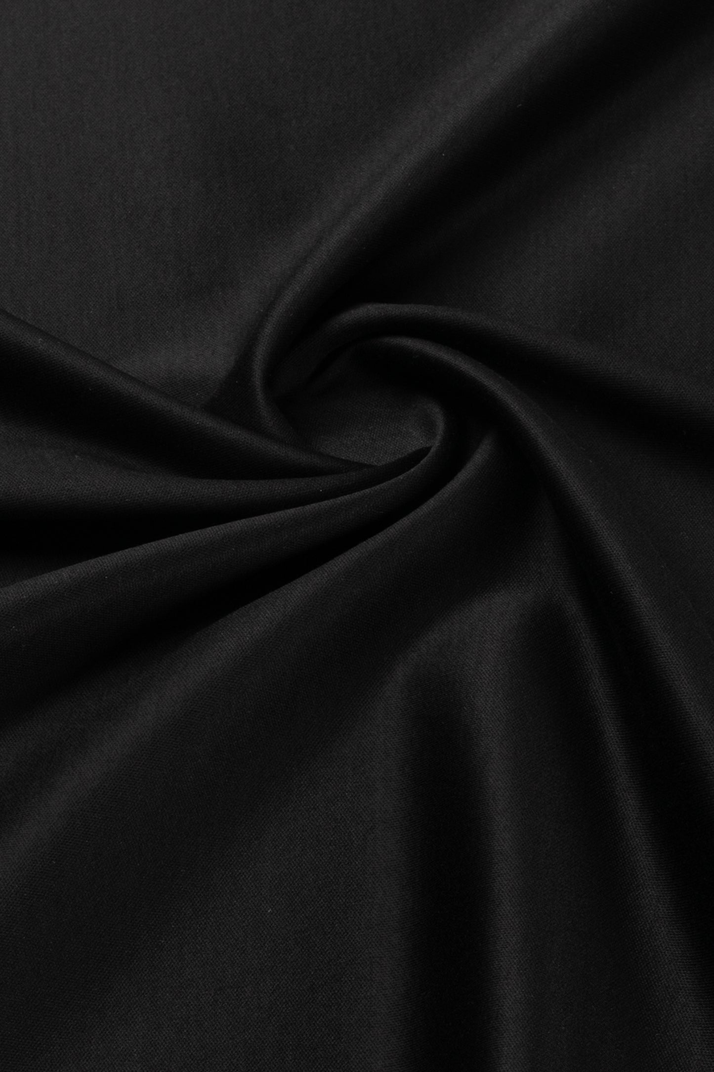 MERCERISED T-SHIRT | BLACK