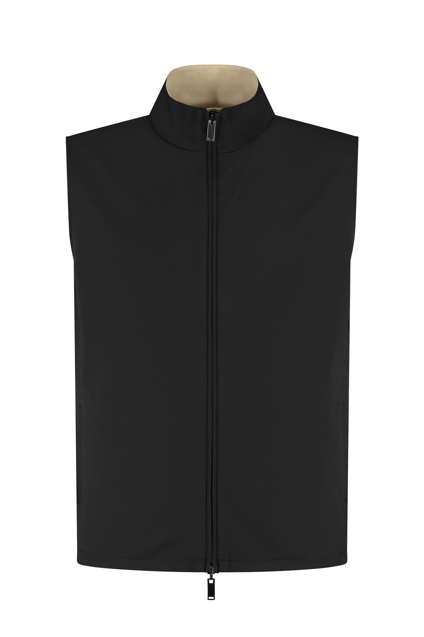 TECH BODYWARMER REVERSIBLE | BLACK+SAND