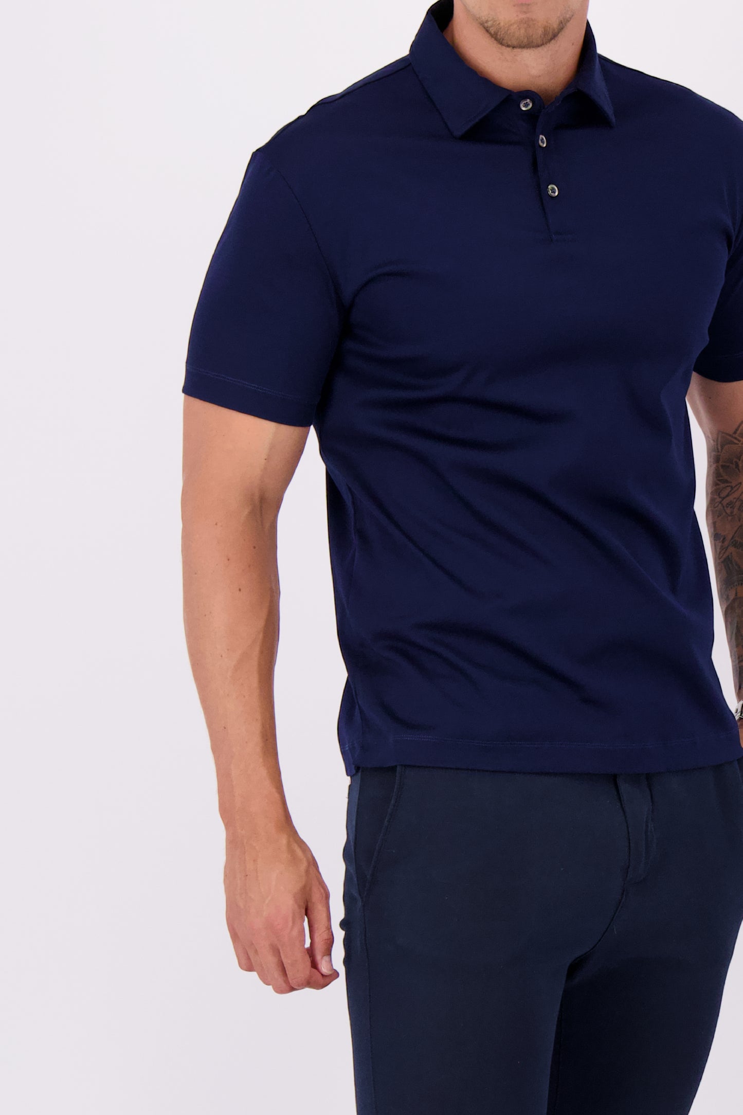 MERCERISED POLO | ROYAL BLUE