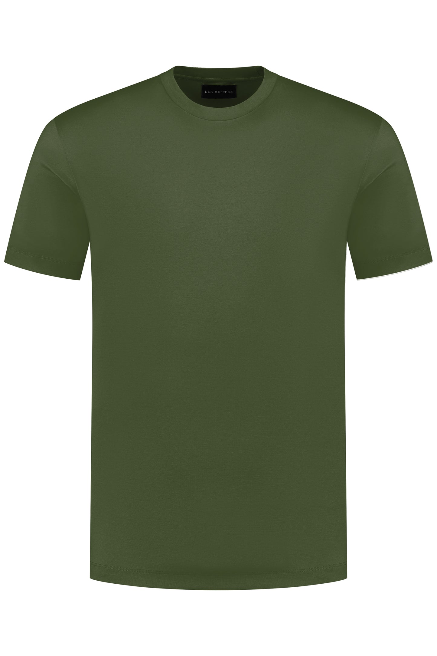 MERCERISED T-SHIRT | OLIVE