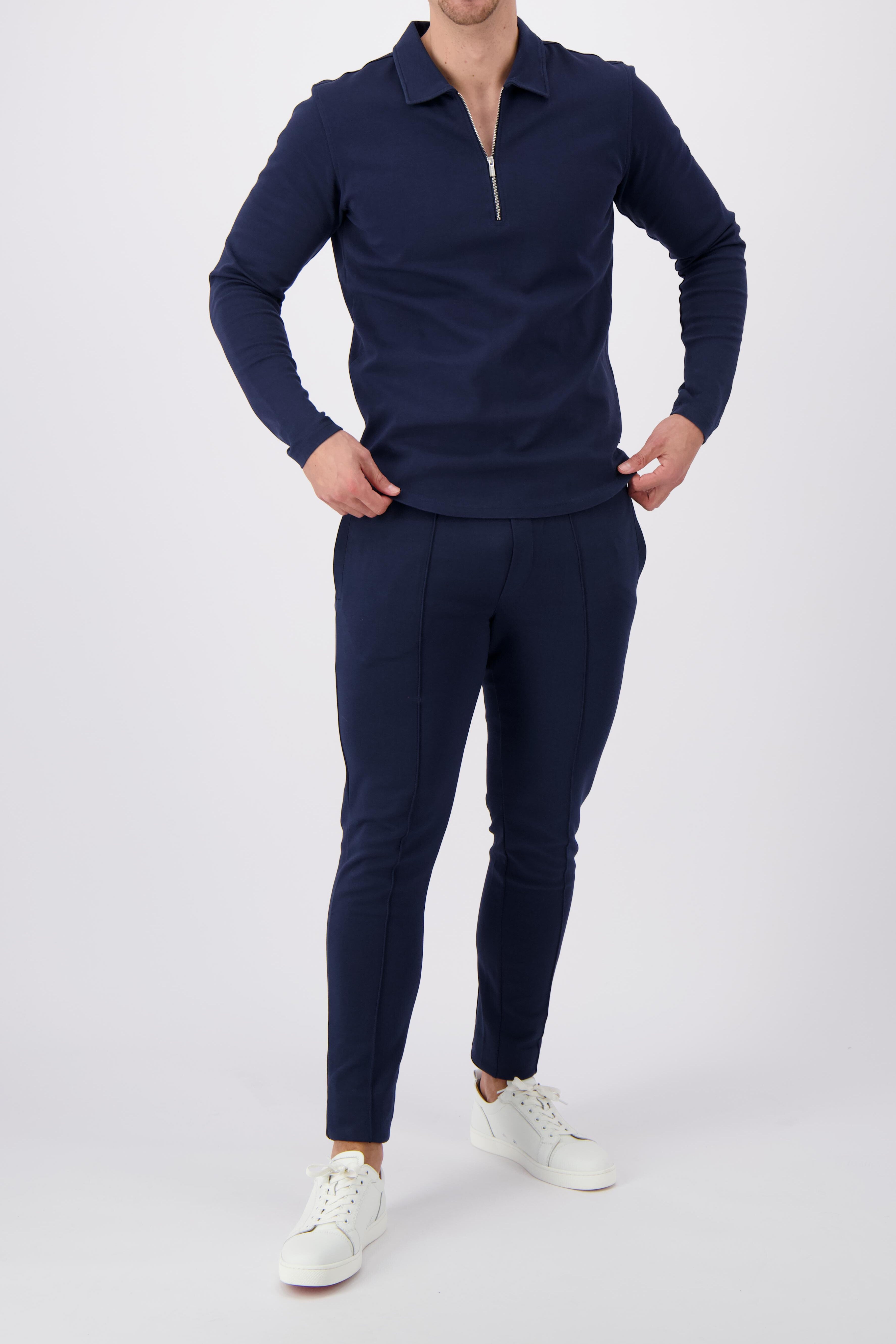 ESSENTIAL POLO LS | NAVY