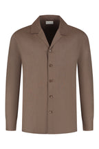Linen shirt Mocha herenlinnen overhemd Les Brutes
