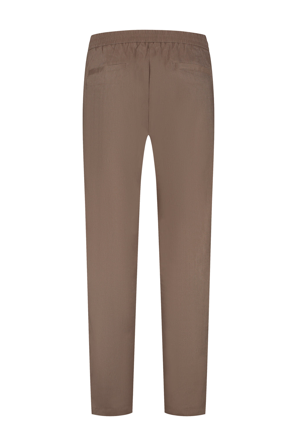 Linen broek bruin heren linnen pantalon Les Brutes
