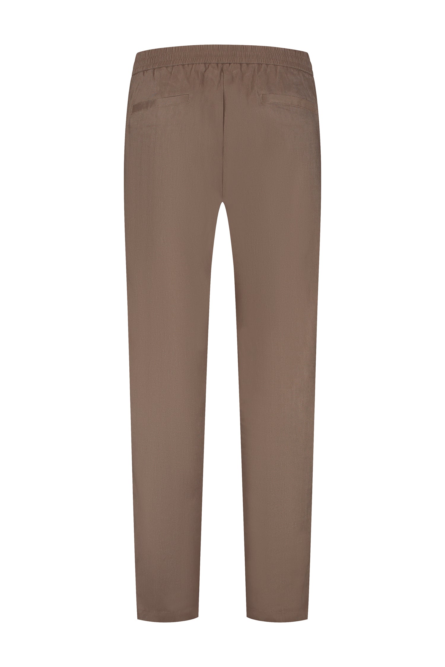 Linen broek bruin heren linnen pantalon Les Brutes