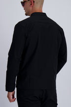 Les Brutes Tech Jacket in black. Crafted with premium materials for luxury looks and long lasting quality