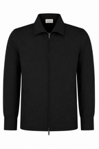 Les Brutes Tech Overshirt in Black. Premium quality