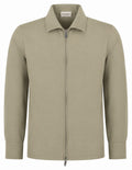 Les Brutes Tech Overshirt in beige for men. A luxury overshirt for smart casual ocassions. 