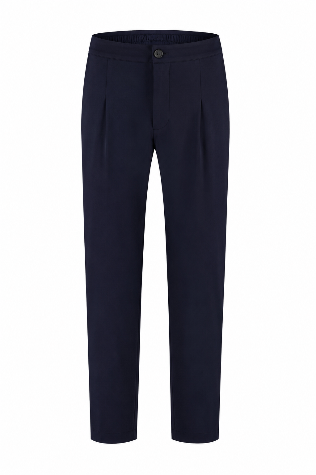 Les Brutes Tech Trousers Navy. Luxury smart casual trousers for men