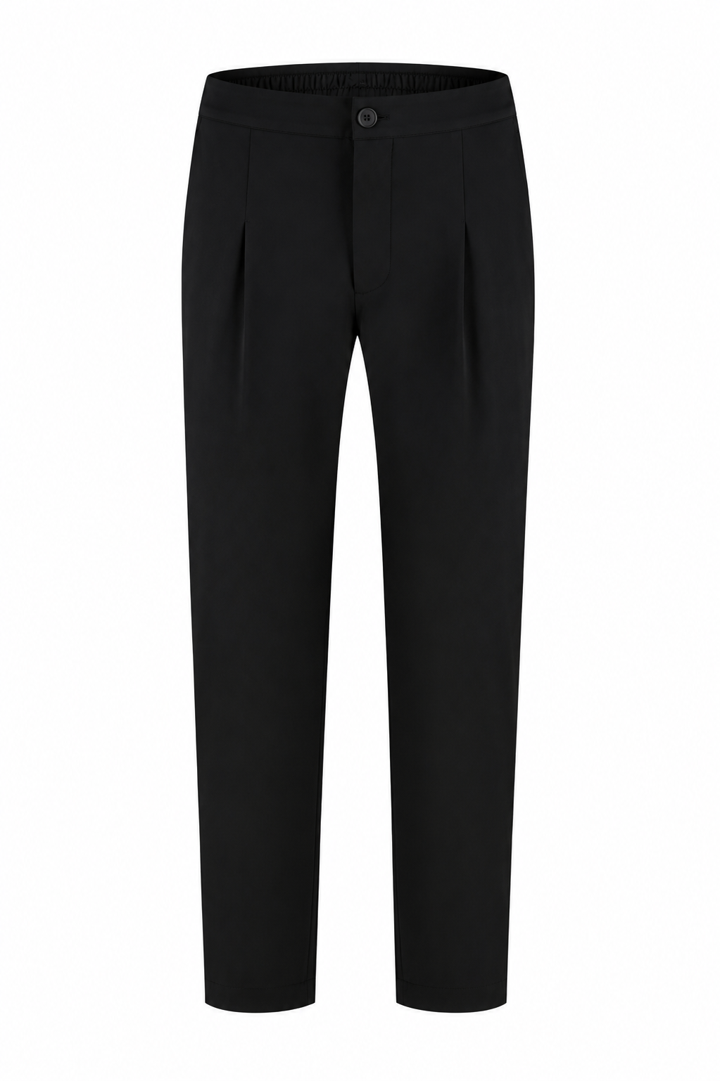 Les Brutes Tech Trousers in Black. Premium Tech fabric for extra comfort and luxury looks. 