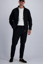Les Brutes luxury Tech suit inclusing a overshirt and trousers. A premium matching set for men. 