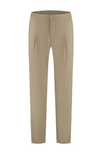 Les Brutes Tech trouser for men tailored fit. Tech broek beige