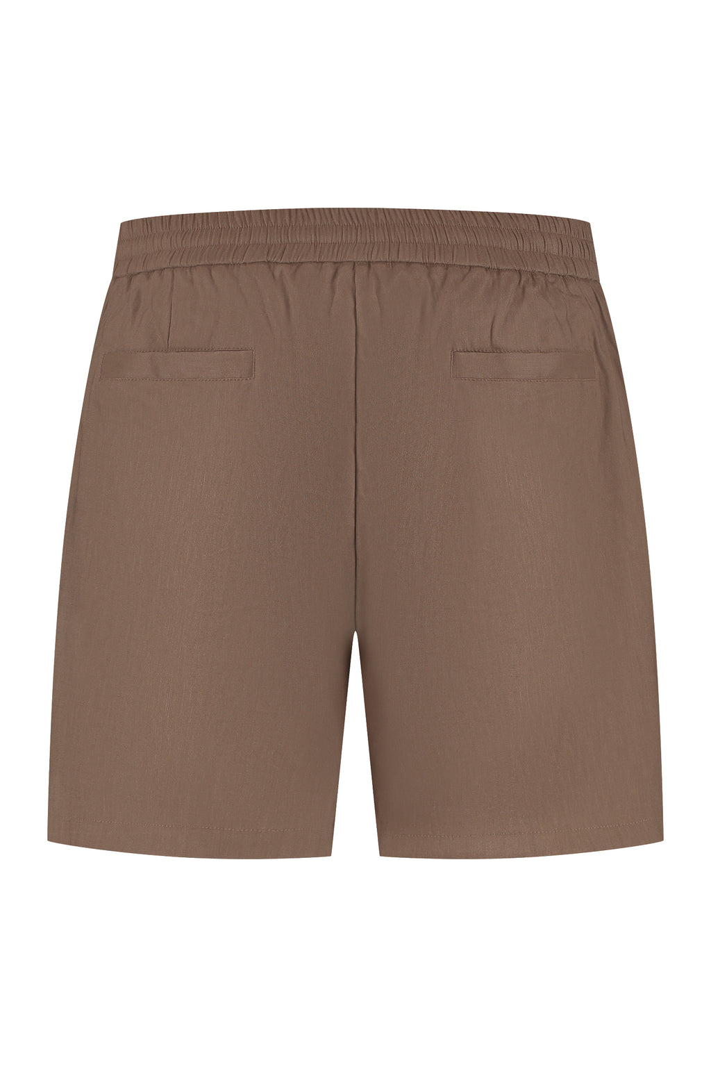 Linen shorts brown. Linnen korte broek bruin
