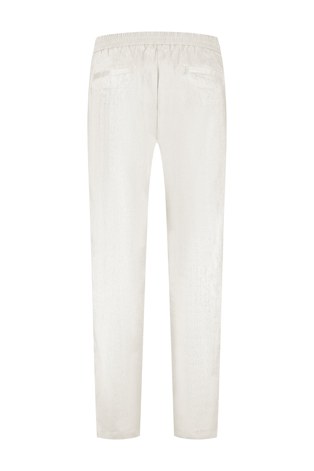 Les Brutes linen trouser linnen broek wit oatmeal 