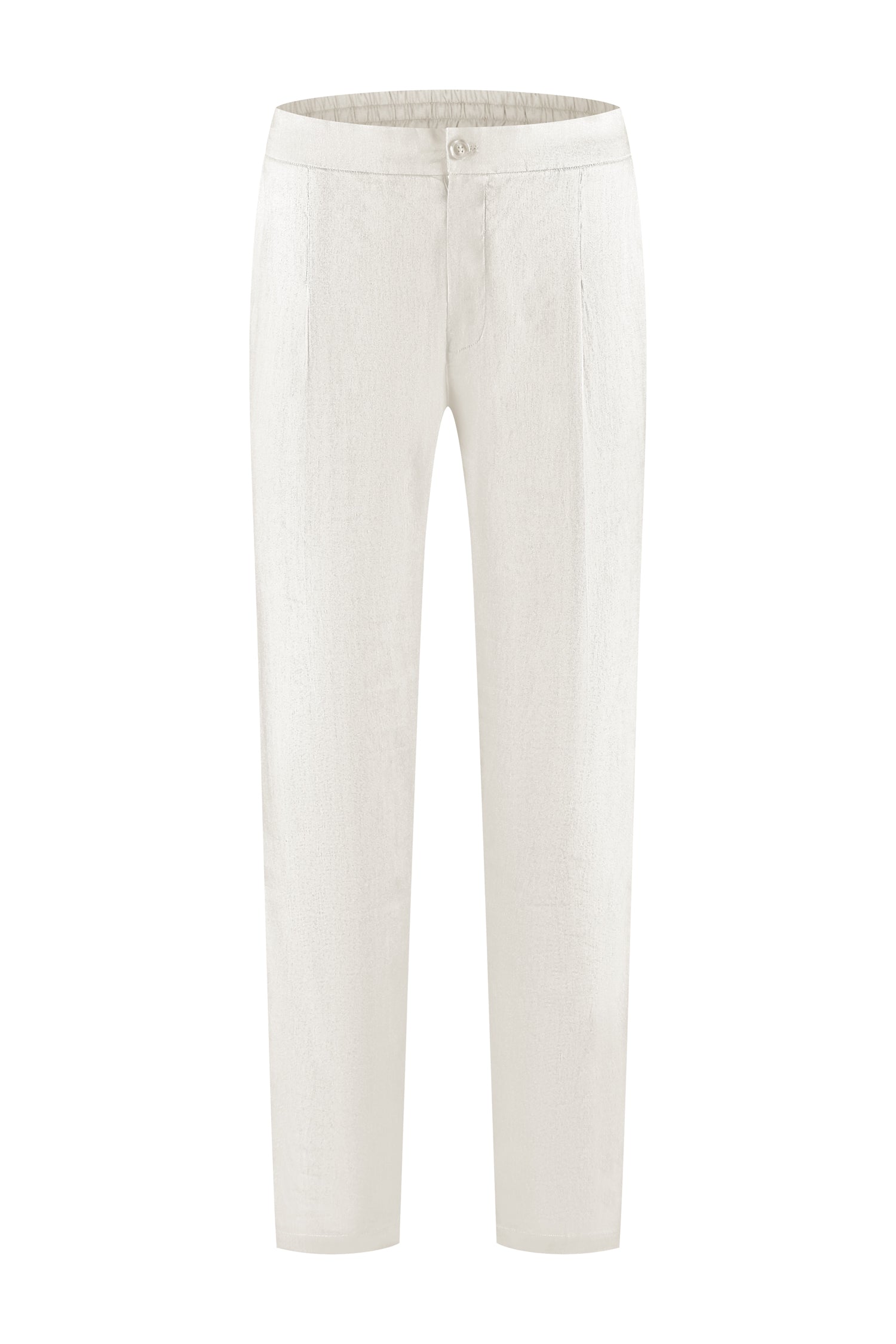 Les Brutes linen trouser linnen broek wit oatmeal 