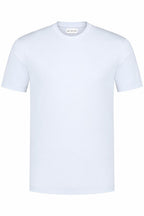 Les Brutes luxury t-shirt for men in light blue. Crafted with high quality double mercerised supima cotton for extra comfort and a luxurious look