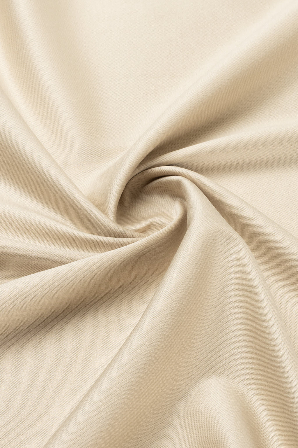Les Brutes mercerised tshirt sand creme beige glans t-shirt creme beige