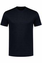 MERCERISED T-SHIRT | MIDNIGHT BLUE