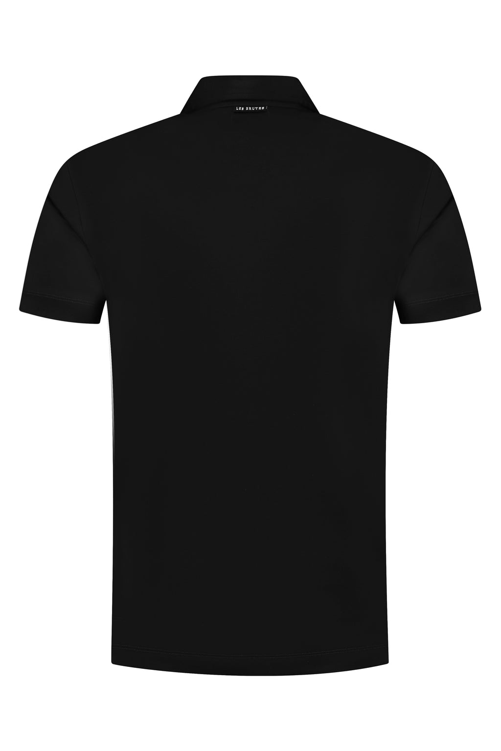 polo zwart mercerised black