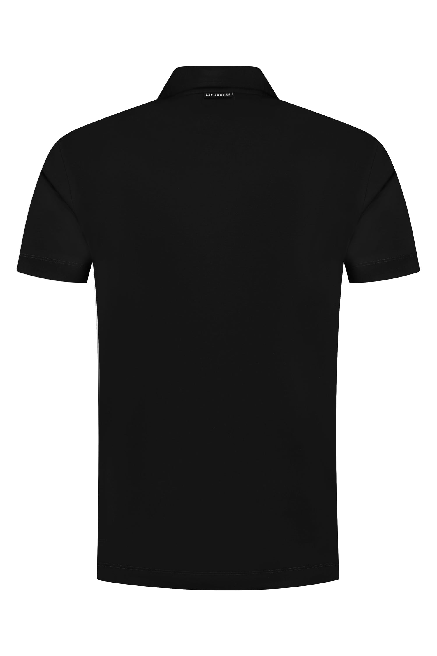 polo zwart mercerised black