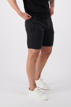 Les Brutes shorts black korte broek zwart