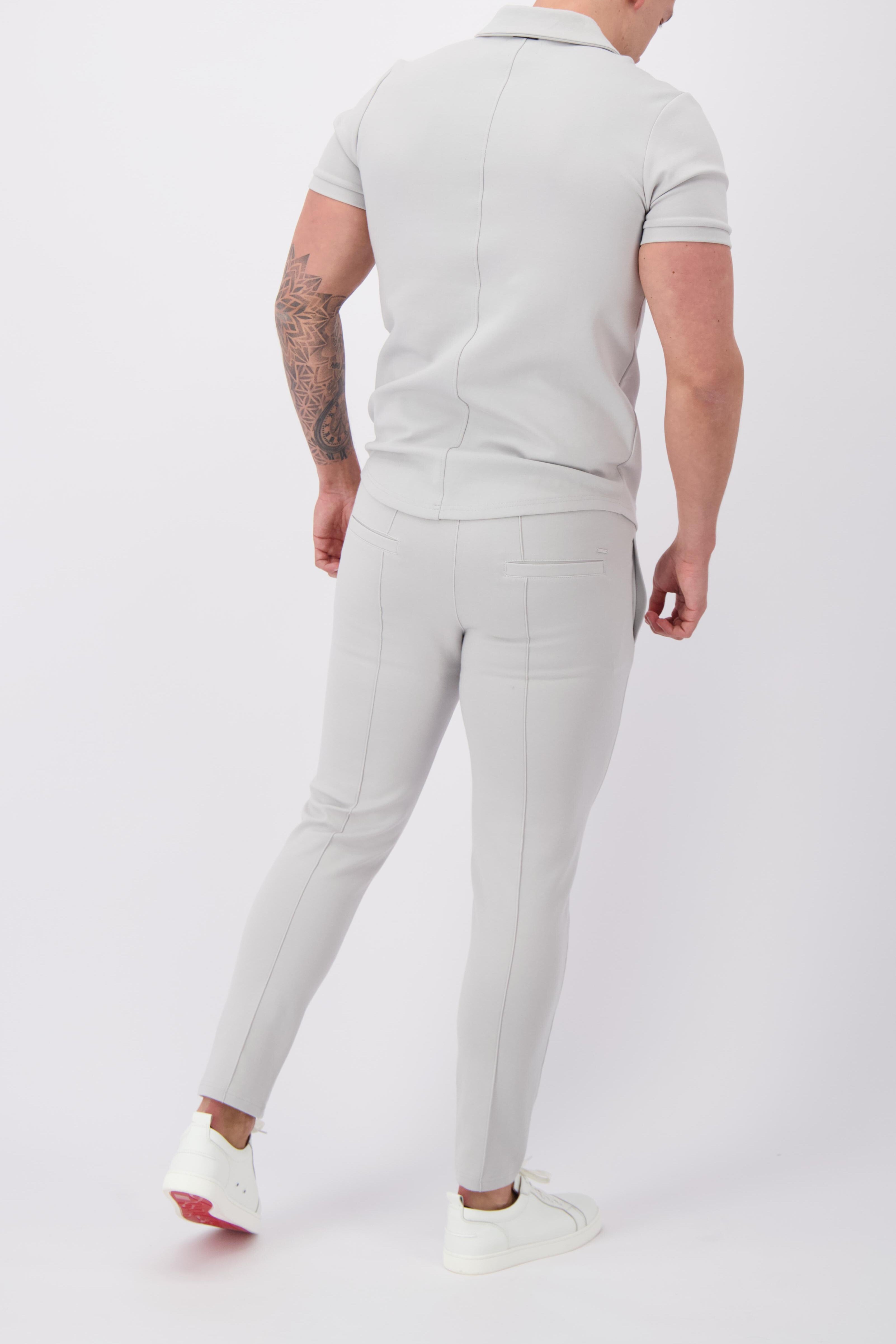 Les Brutes trouser grey broek grijs trainingsbroek lichtgrijs joggingbroek grijs pantalon