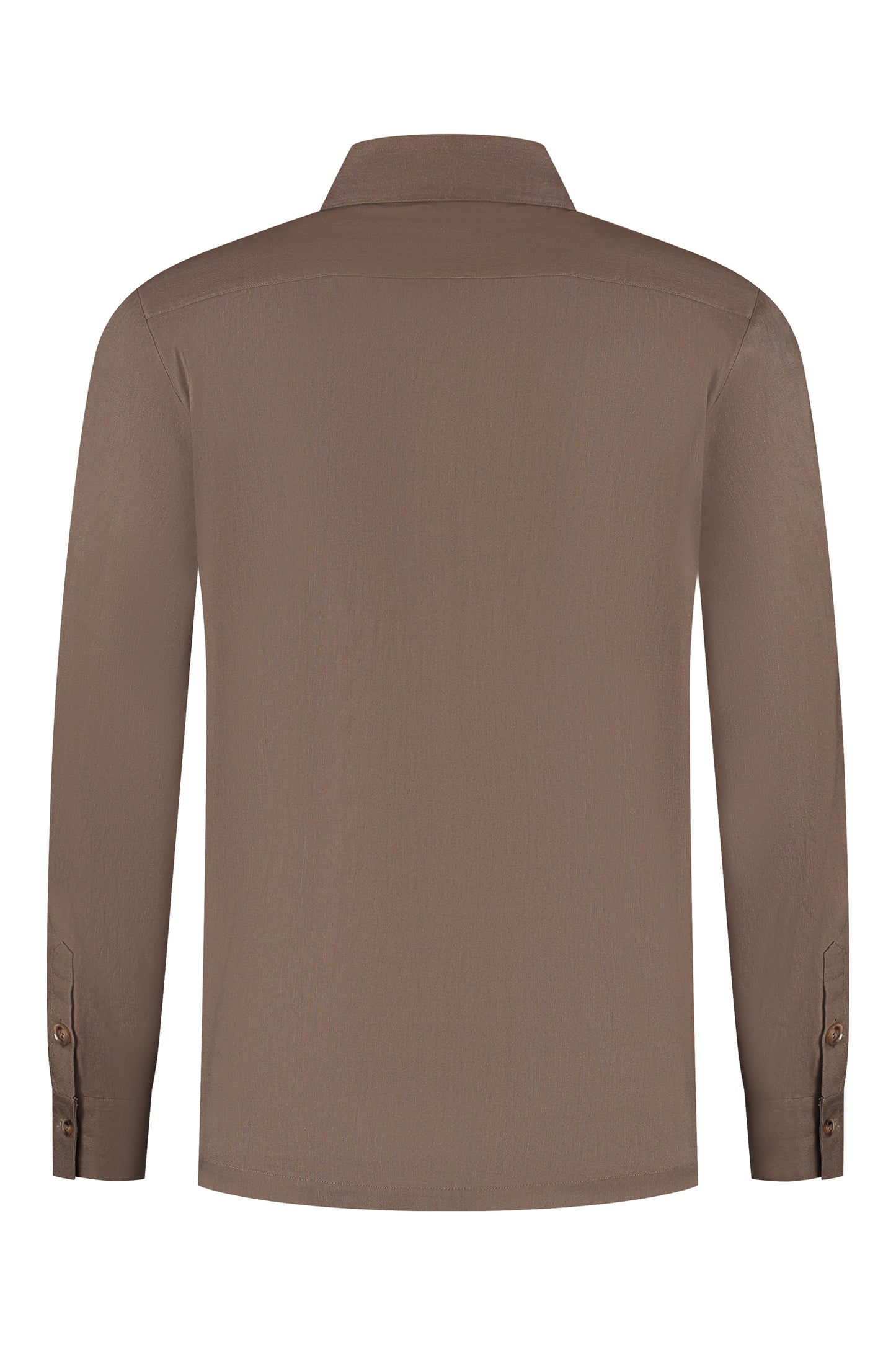 LINEN SHIRT | BROWN