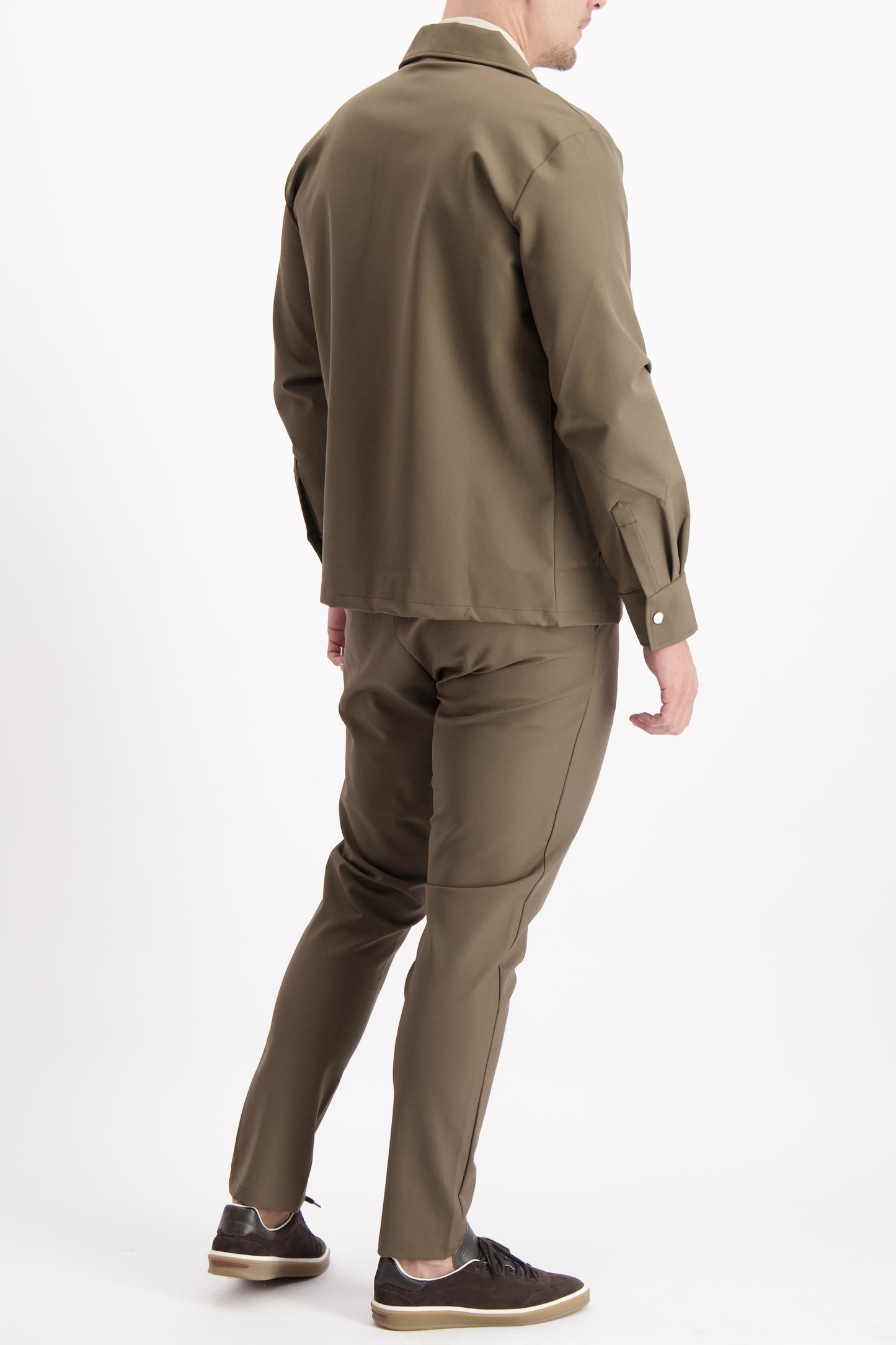 TECH OVERSHIRT | BROWN