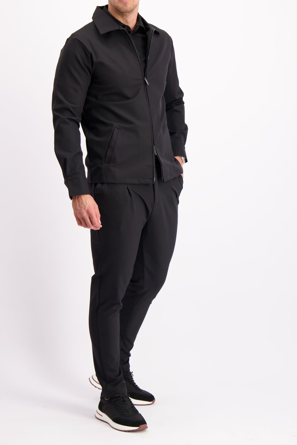 TECH OVERSHIRT | BLACK
