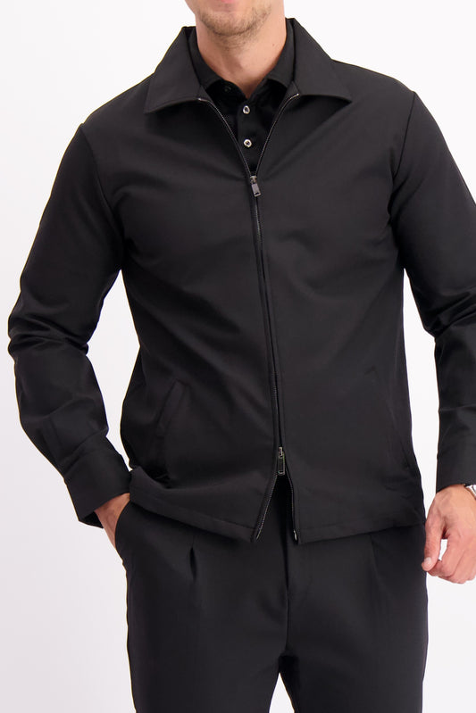 TECH OVERSHIRT | BLACK