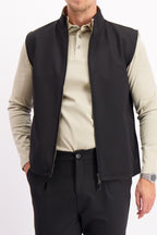 TECH BODYWARMER REVERSIBLE | BLACK+SAND
