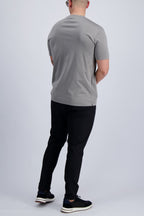 MERCERISED T-SHIRT | STONE GREY