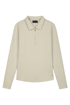 Les Brutes Essential polo long sleeve creme