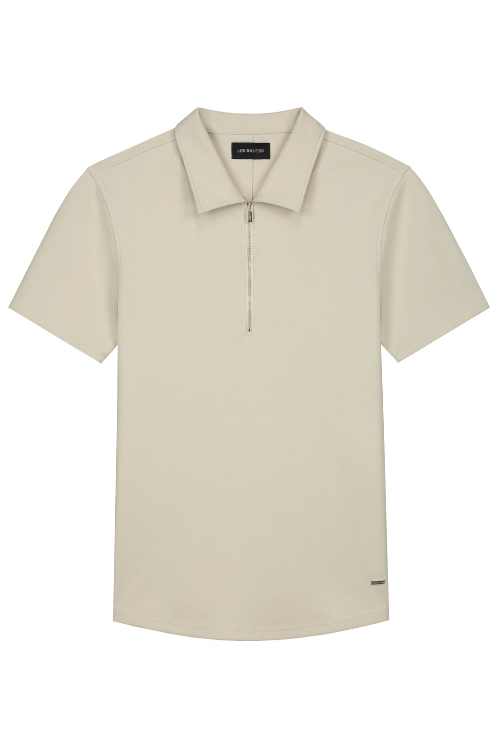 Les Brutes Essential polo short sleeve Creme
