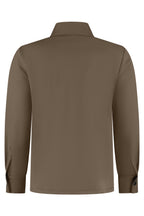 TECH OVERSHIRT | BROWN
