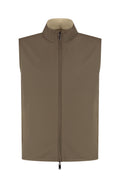 TECH VEST REVERSIBLE | BROWN+SAND