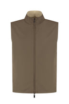 TECH BODYWARMER REVERSIBLE | BROWN+SAND