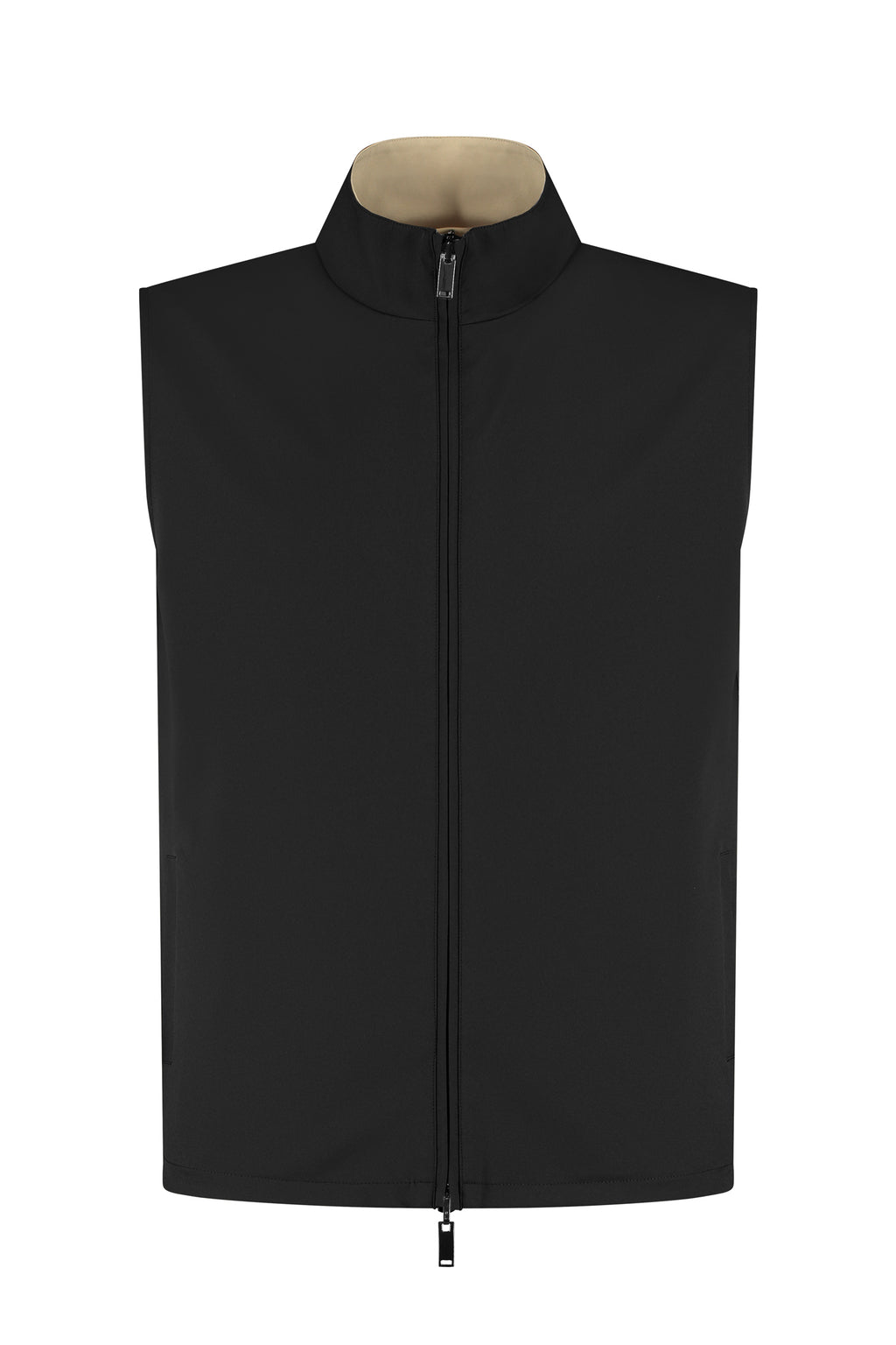 TECH BODYWARMER REVERSIBLE | BLACK+SAND