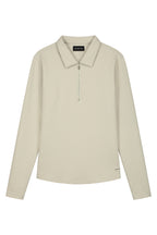 Les Brutes Essential polo long sleeve creme