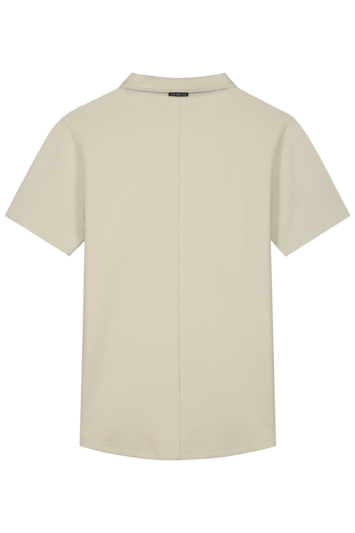 Les Brutes Essential polo short sleeve Creme