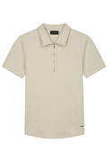 Les Brutes Essential polo short sleeve Creme